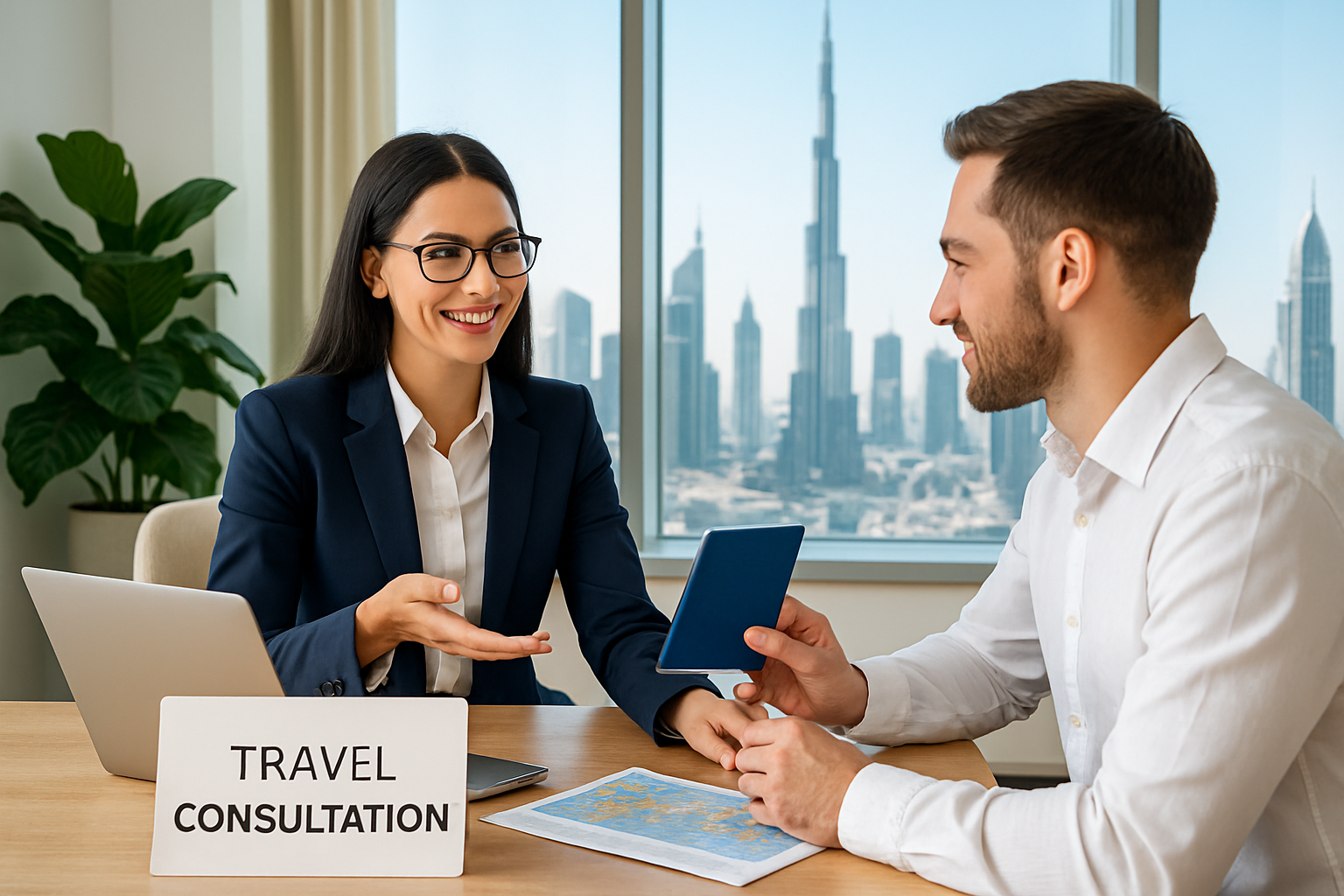 Professional travel consultation in Dubai